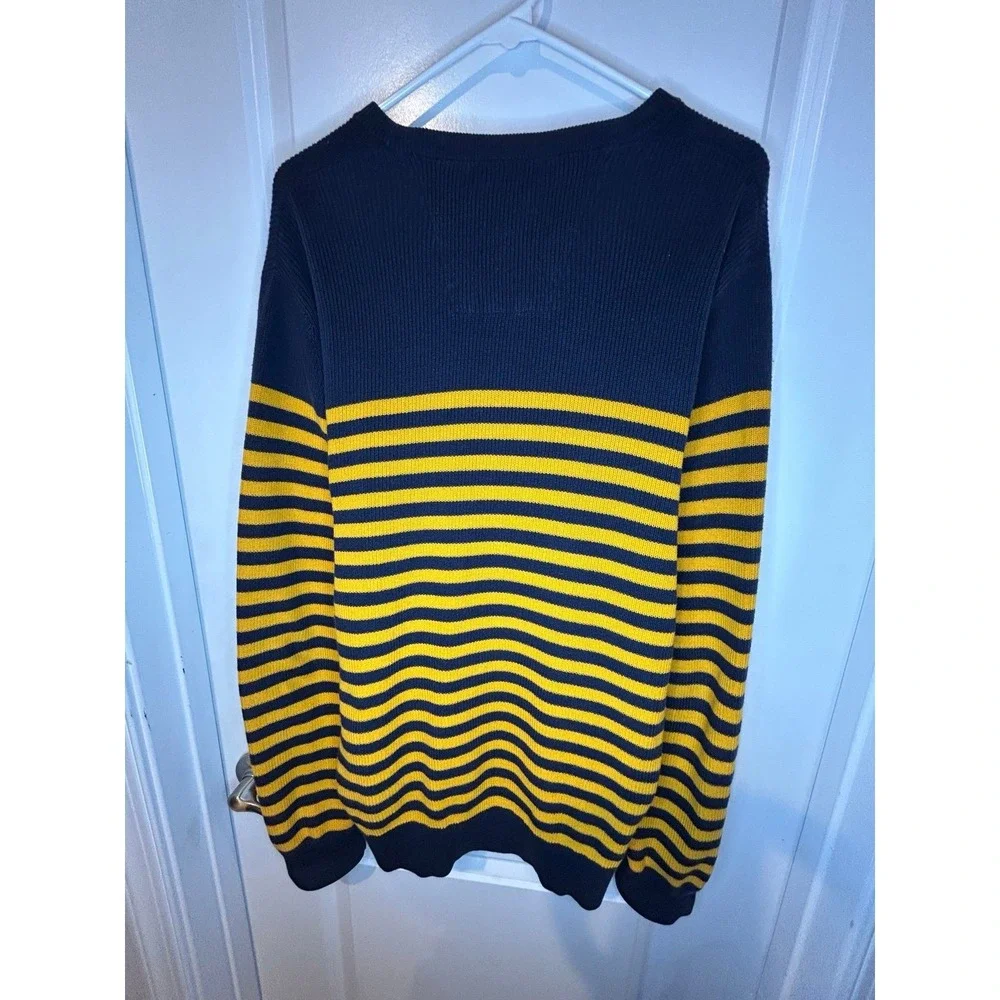 Vintage 90's‎ Nautica Striped Crewneck Sweater